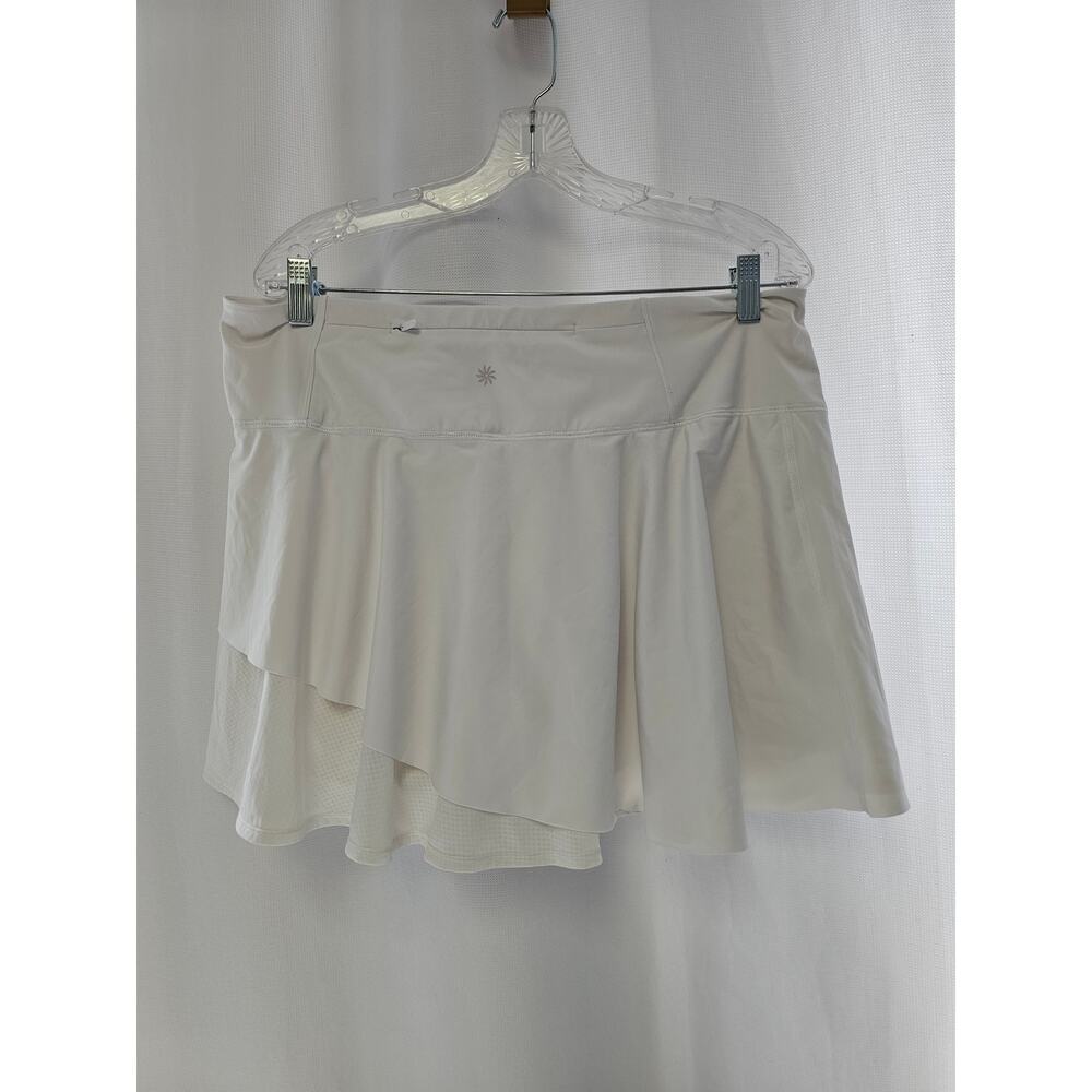 ATHLETA  Ace Mesh Skort Jupe-Short White size XL - Picture 6 of 11